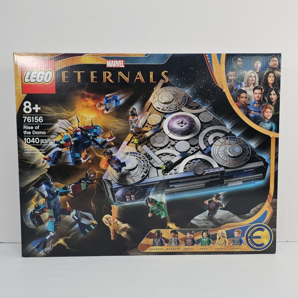 LEGO 76156 Marvel Eternals Rise of the Domo 1040pcs New Sealed Retired Set